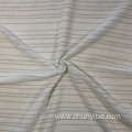 Good Design POLY90% LX10% Stretchy and Soft Stripes Pattern Single Jersey Filigreework Fabric for Garments